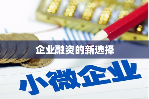 青山湖企业融资的新选择