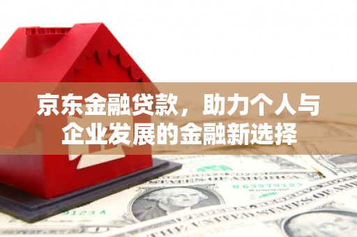 青山湖京东金融贷款，助力个人与企业发展的金融新选择
