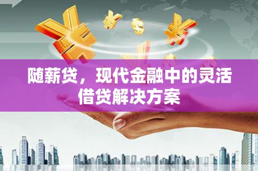 青山湖随薪贷，现代金融中的灵活借贷解决方案