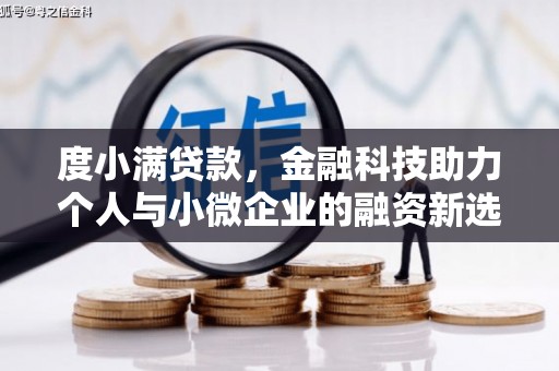 青山湖度小满贷款，金融科技助力个人与小微企业的融资新选择