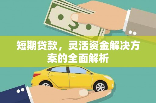 青山湖短期贷款，灵活资金解决方案的全面解析
