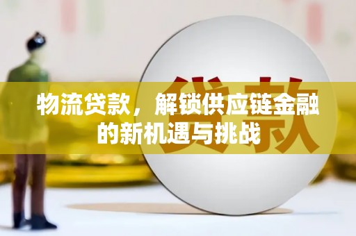 青山湖物流贷款，解锁供应链金融的新机遇与挑战