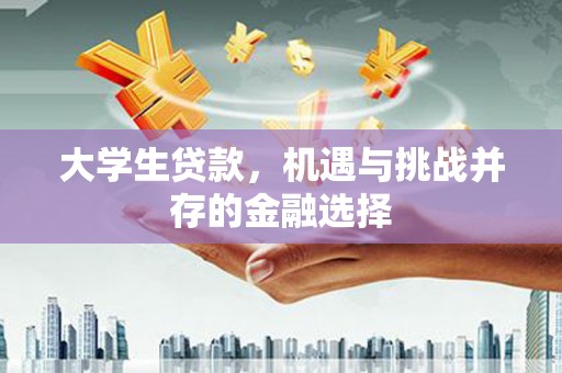 青山湖大学生贷款，机遇与挑战并存的金融选择