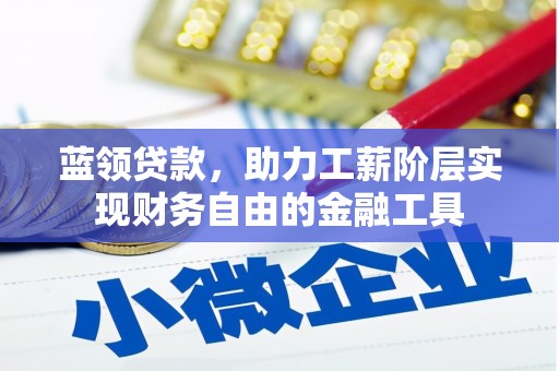 青山湖蓝领贷款，助力工薪阶层实现财务自由的金融工具